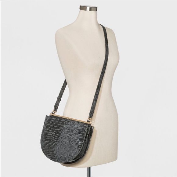 Frame Saddle Crossbody Handbag New - Picture 2 of 4